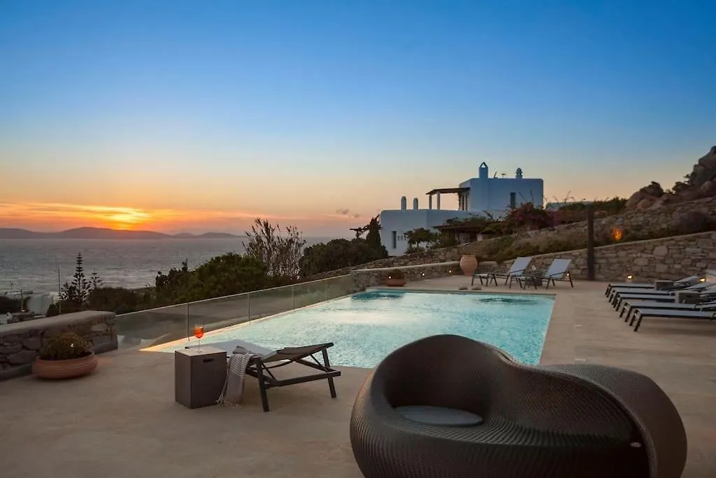 Newly Built Spectacular Sunset Villa At St. John, Mykonos Mykonos Town 0*,
