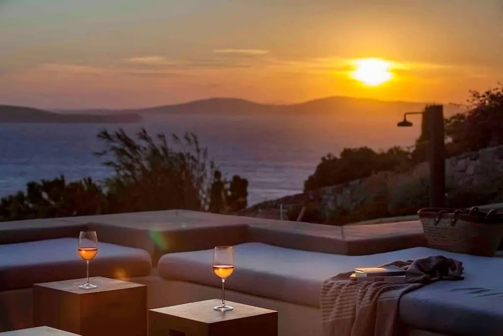 Newly Built Spectacular Sunset Villa At St. John, Mykonos Mykonos Town 0*,