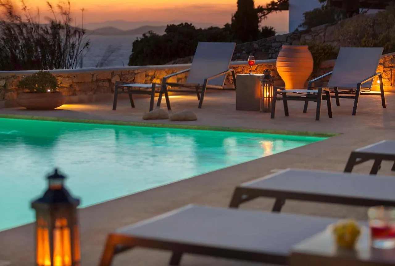 Newly Built Spectacular Sunset Villa At St. John, Mykonos Mykonos Town Греция