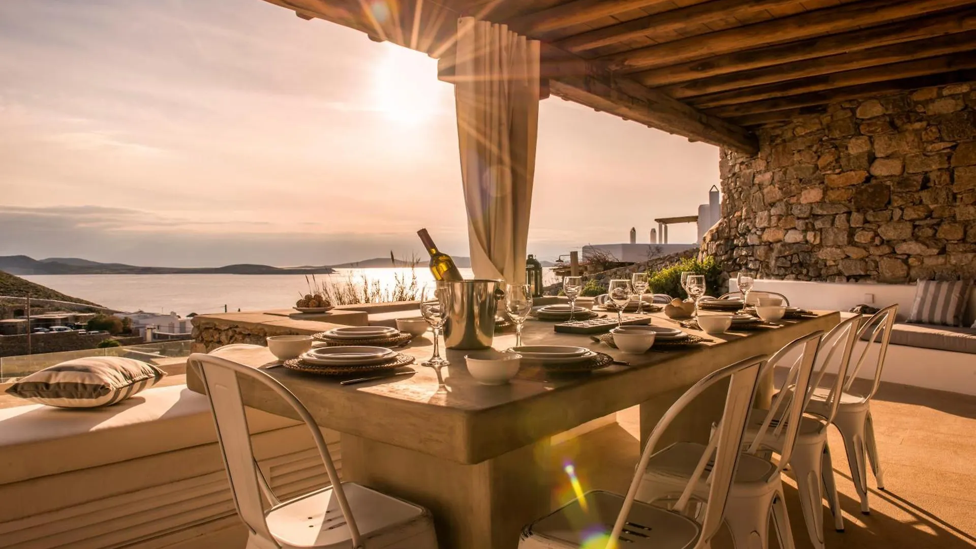 Newly Built Spectacular Sunset Villa At St. John, Mykonos Mykonos Town