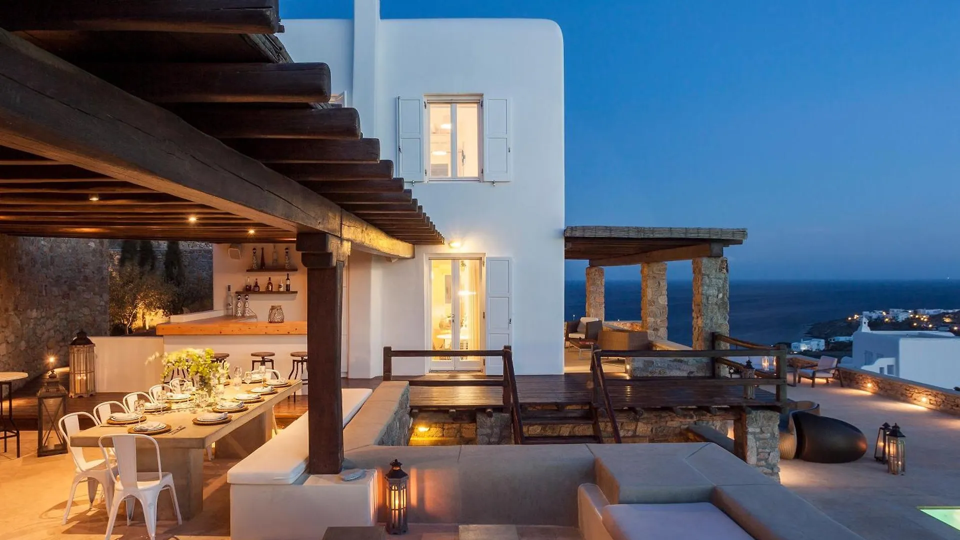 Newly Built Spectacular Sunset Villa At St. John, Mykonos Mykonos Town Греция